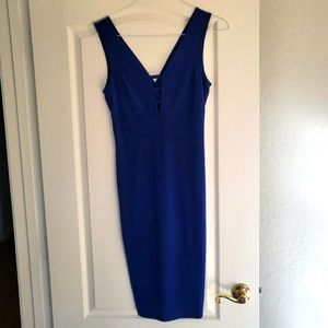 Windsor Royal Blue Sleeveless Cocktail Dress Size Small